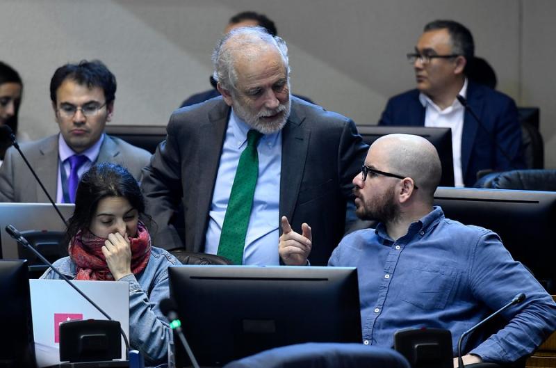 Agencia Uno - Ministros Carlos Montes y Giorgio Jackson