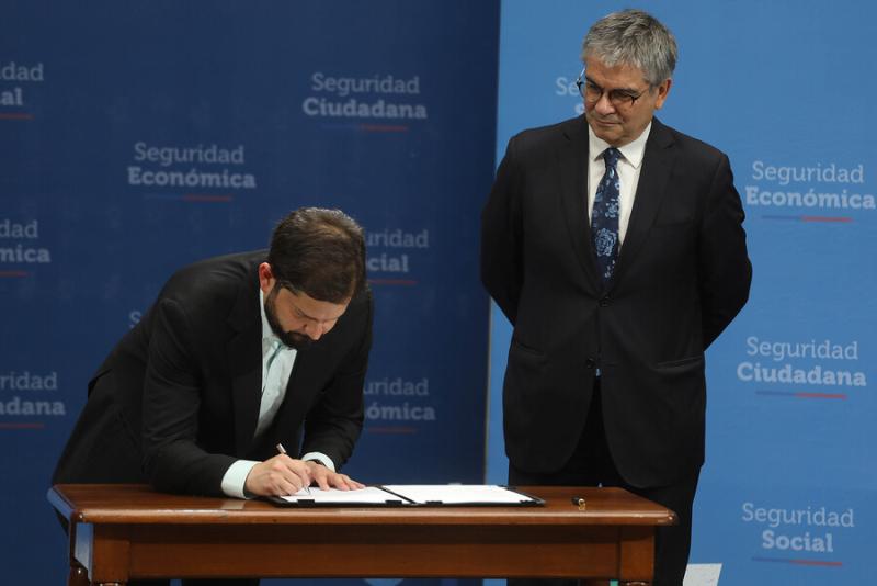 Agencia Uno - Presidente, Gabriel Boric y pacto fiscal