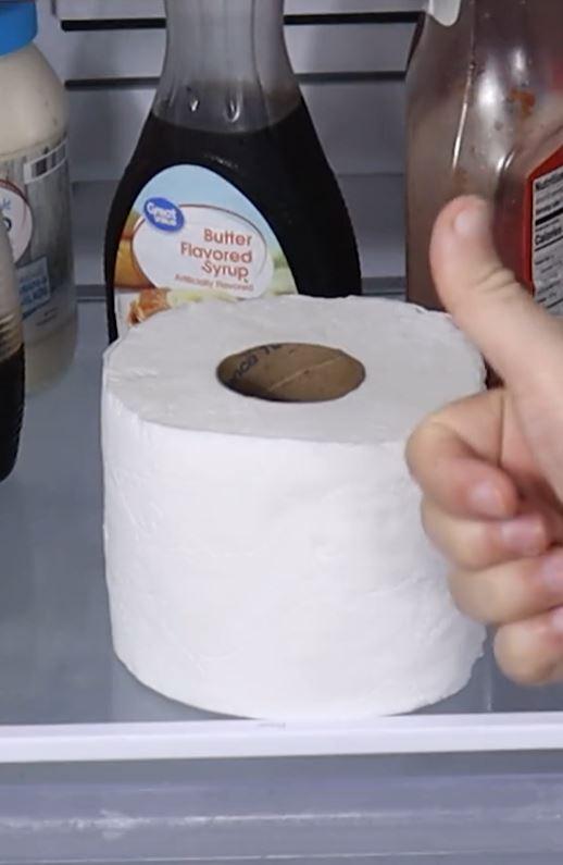 TikTok - Papel higiénico en el refrigerador