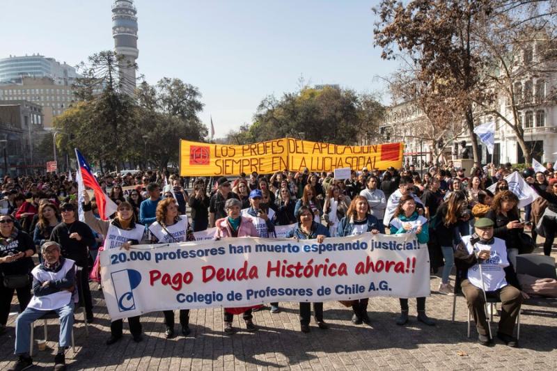 Agencia Uno - Paro de profesores