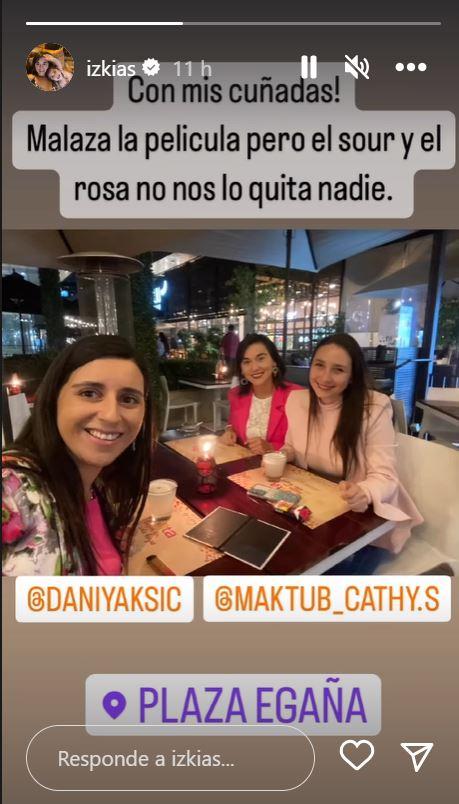 Izkia Siches en Instagram