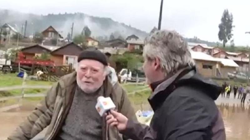 Tu Día - Rescate de adulto mayor en inundaciones por sistema frontal