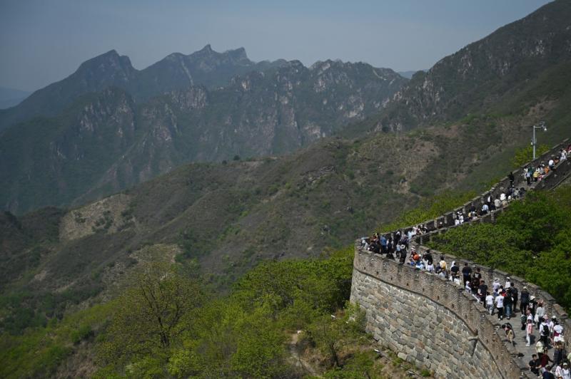 Dos detenidos por excavar un agujero en la Gran Muralla China para hacer un atajo