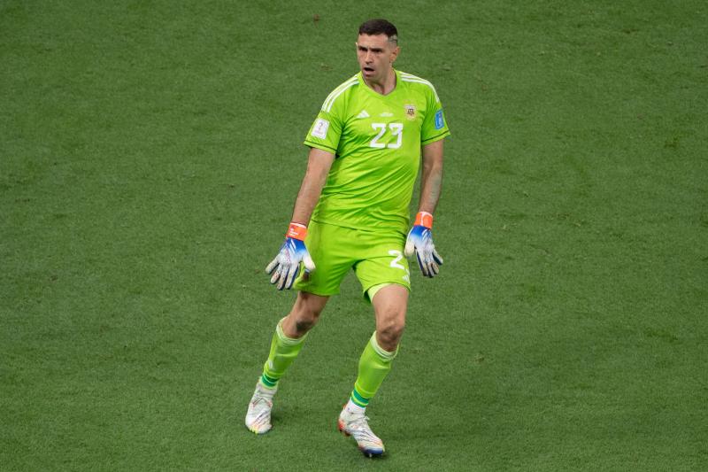 El 'Dibu' Martínez quedó fuera de la nómina de los premios The Best de la FIFA - Créditos: Photosport