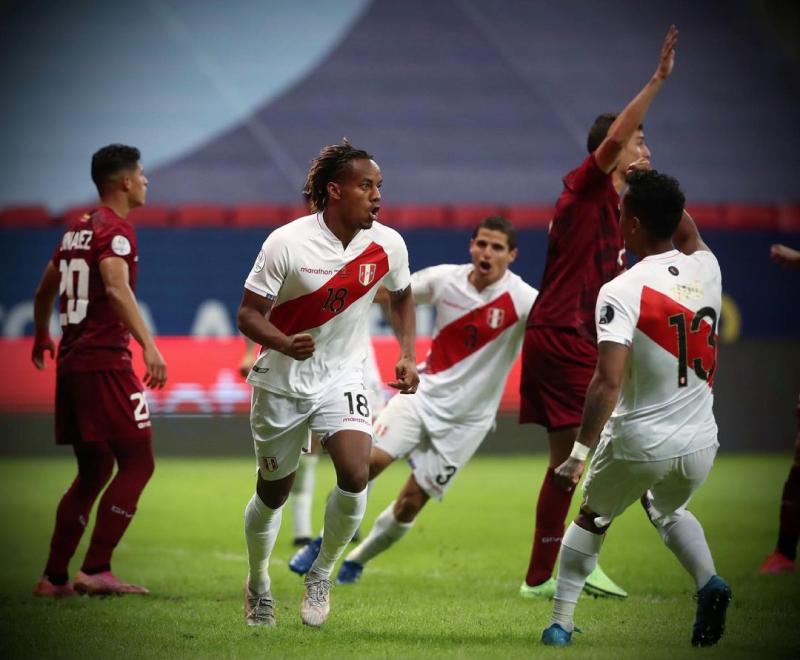 André Carrillo sufrió una grave lesión y será baja ante La Roja. / Foto: @18andrecarrillo