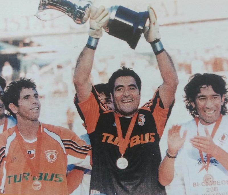 Rodrigo Pérez fue bicampeón con Cobreloa en la temporada 2003. Imagen: Instagram.