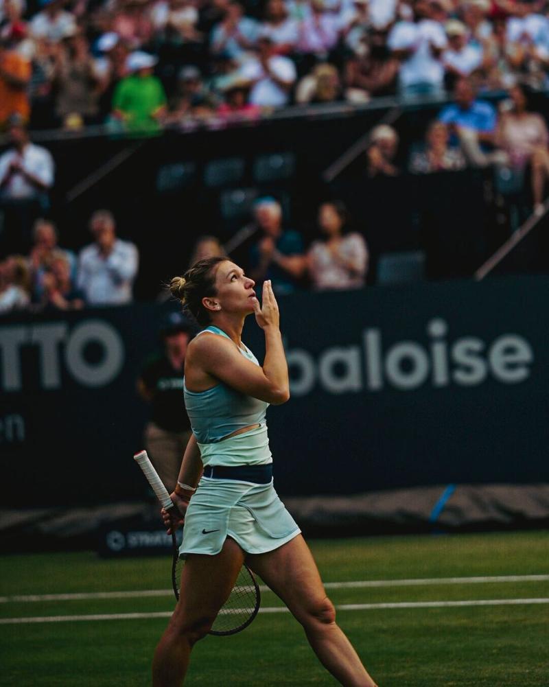Simona Halep es suspendida cuatro años por dopaje. Imagen: Instagram.