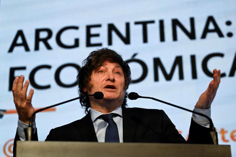 AFP - Javier Milei, candidato a Presidente en Argentina