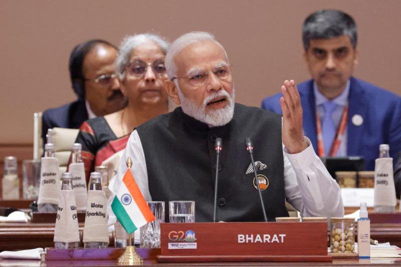 AFP - Narendra Modi, primer ministro indio en G20