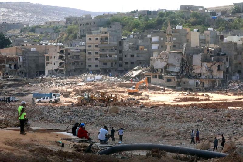 AFP - Inundaciones en Libia, 2023