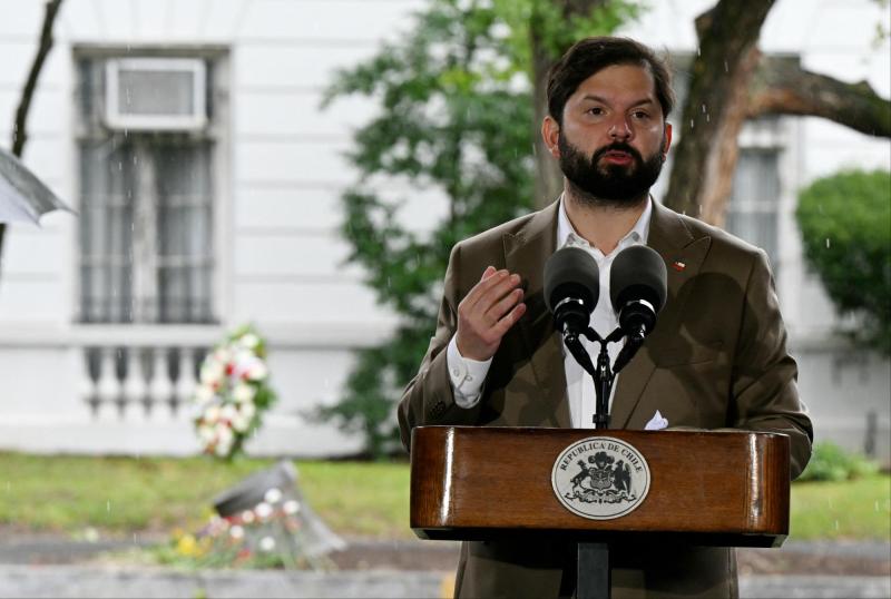 AFP - Boric homenajea a Orlando Letelier en Washington