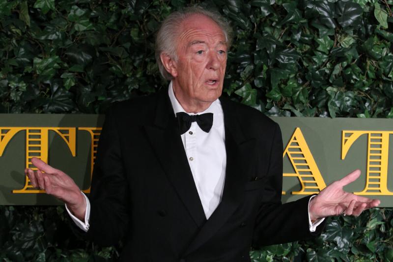 AFP - Michael Gambon, actor que interpretó a Albus Dumbledore en "Harry Potter"