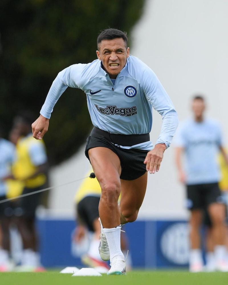 Alexis Sánchez se sumó a los trabajos con Inter de Milan - Créditos: Instagram @inter