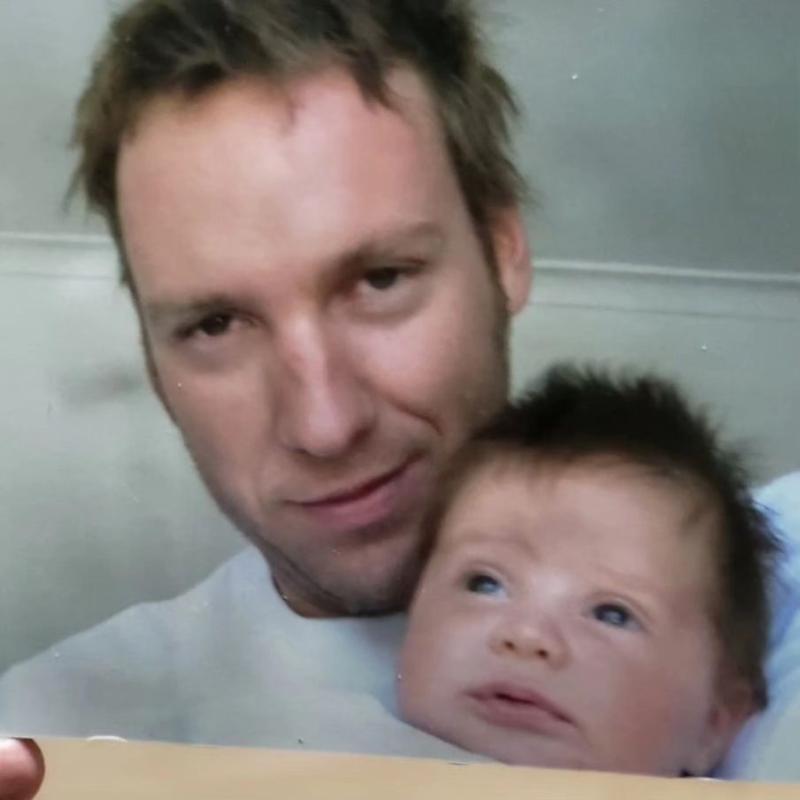 Instagram - Martín Cárcamo junto a su hijo Luciano