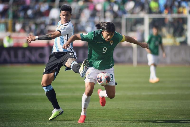 Bolivia cayó ante Argentina por las Eliminatorias rumbo al Mundial 2026 - Créditos: Instagram @laverde_fbf