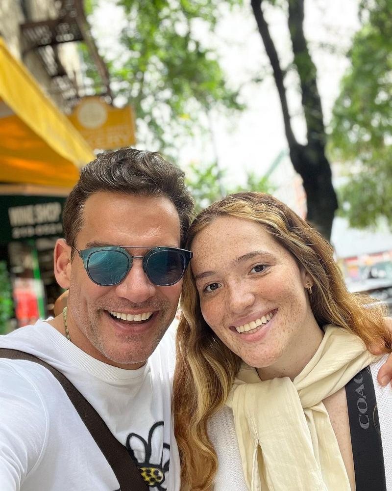 Instagram - Cristián de la Fuente y su hija Laura