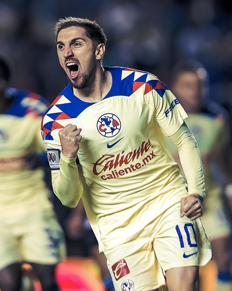 Diego Valdés marcó en el empate de su club - Créditos: Club América