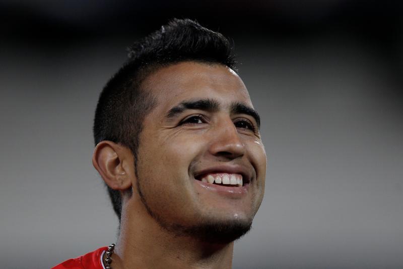 Arturo Vidal asistirá al estadio Monumental. Imagen: Agencia Uno.
