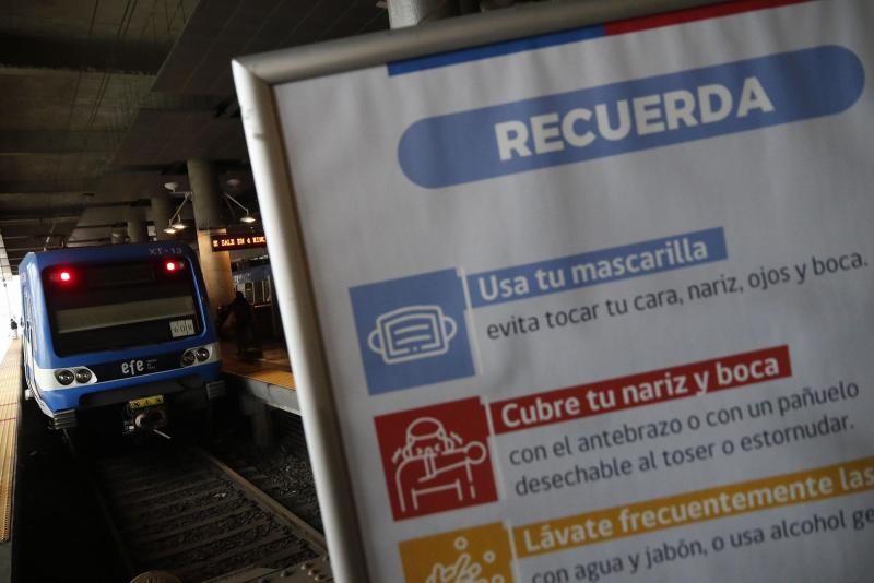 Agencia Uno - Recomendaciones en estaciones de tren EFE para Ministerio de Salud.