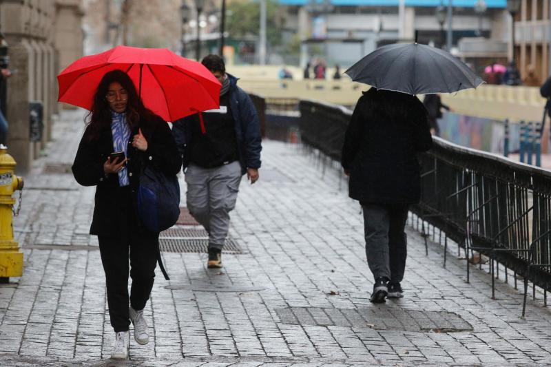 Agencia Uno - Lluvias en Santiago