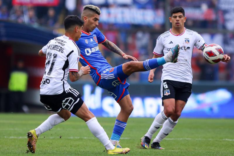 La U y Colo Colo empataron en la edición 194 del Superclásico. Crédito: Agencia Uno.