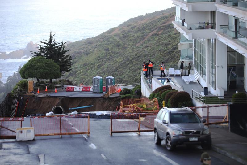 Agencia Uno - Nuevo socavón en Viña del Mar