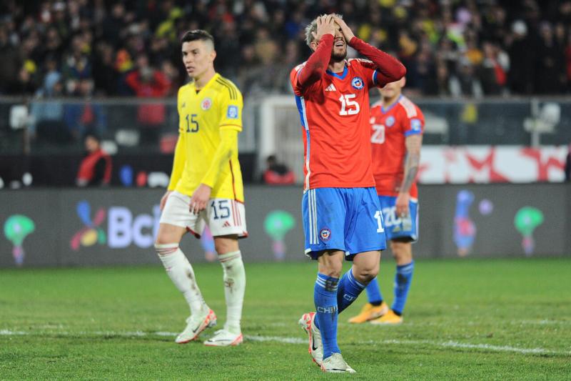 Agencia Uno - Chile consiguió un empate ante Colombia en el Monumental