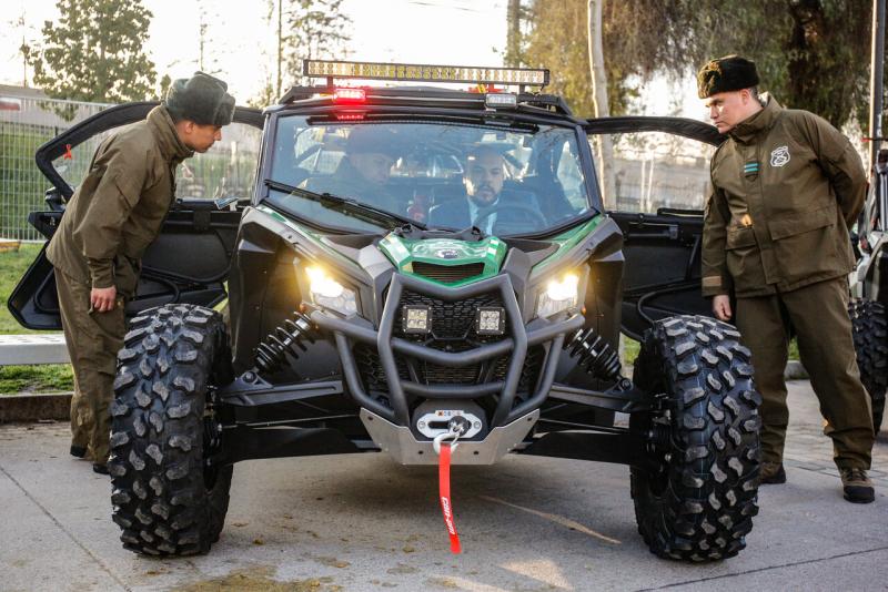 Agencia Uno - Nuevos vehículos de Carabineros