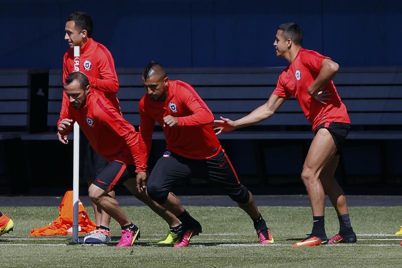 El feroz espaldarazo de Arturo Vidal a Marcelo Díaz. (Agencia UNO)