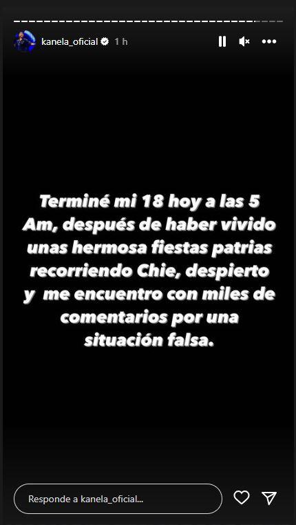 Instagram - Kanela se refirió a la denuncia