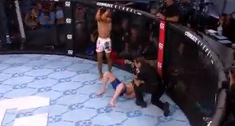 Dylan Reischma protagonizó grave lesión en las Artes Marciales Mixtas.