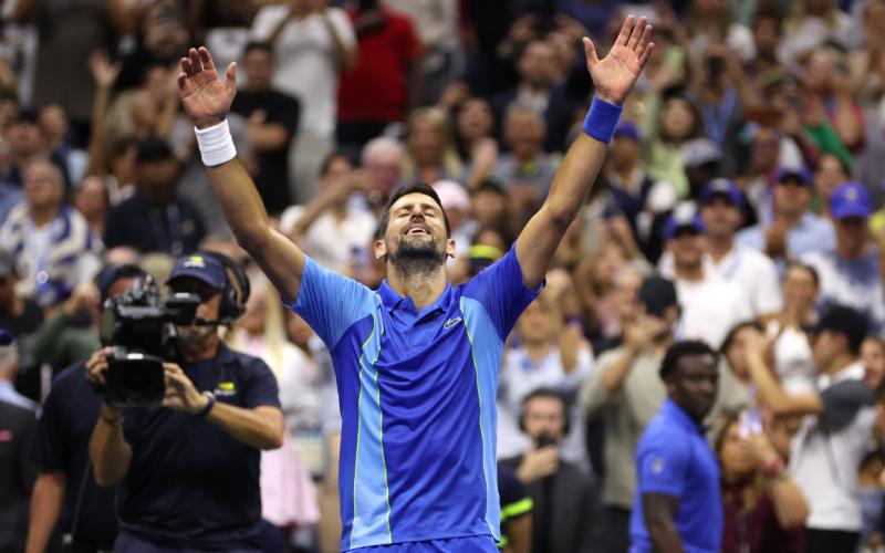 Novak Djokovic es campeón del US Open 2023. Crédito: @ATPTour_ES