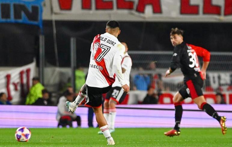 Paulo Díaz podría dejar River Plate ante el interés de Europa. Crédito: @paulodiaz17.