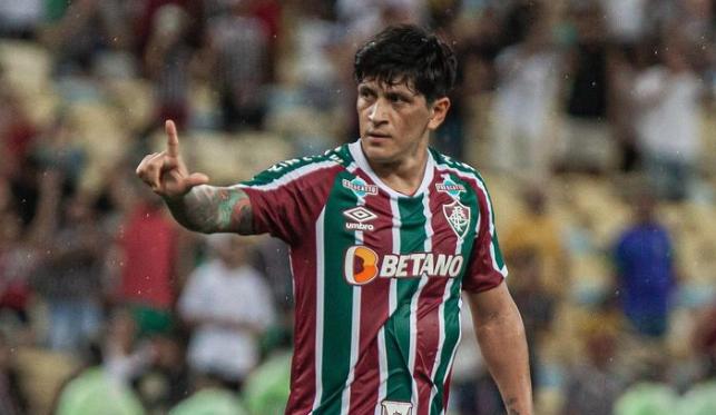 Germán Cano hizo historia en la Copa Libertadores. Crédito: @germancano14