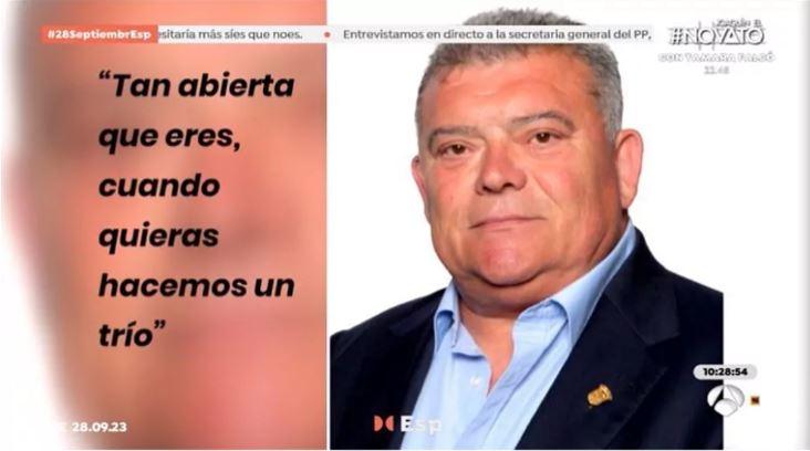 "Tan abierta que eres": Polémica en España por vicealcalde que propuso trío a una concejala