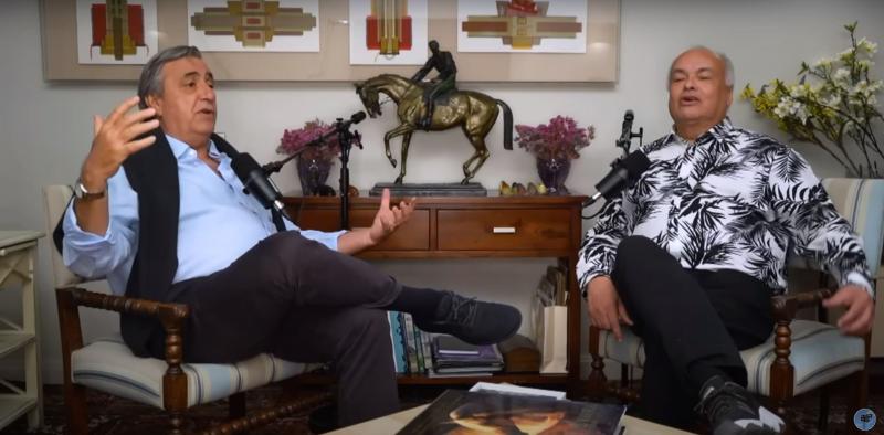 Captura - Kike Morandé en su nuevo programa con Álvaro Salas