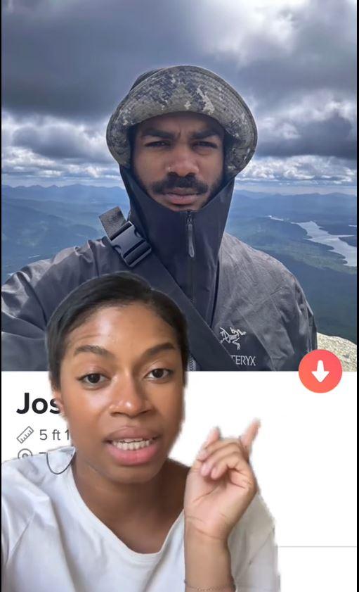 Captura TikTok - Mujer relató la cita de Tinder