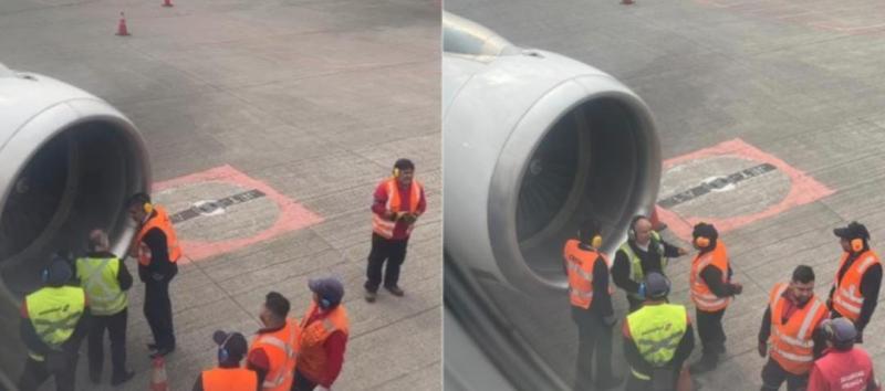 X @Louisvasquez23 - Avión afectado