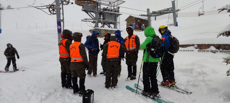Lo Barnechea - Búsqueda de joven extraviado en La Parva