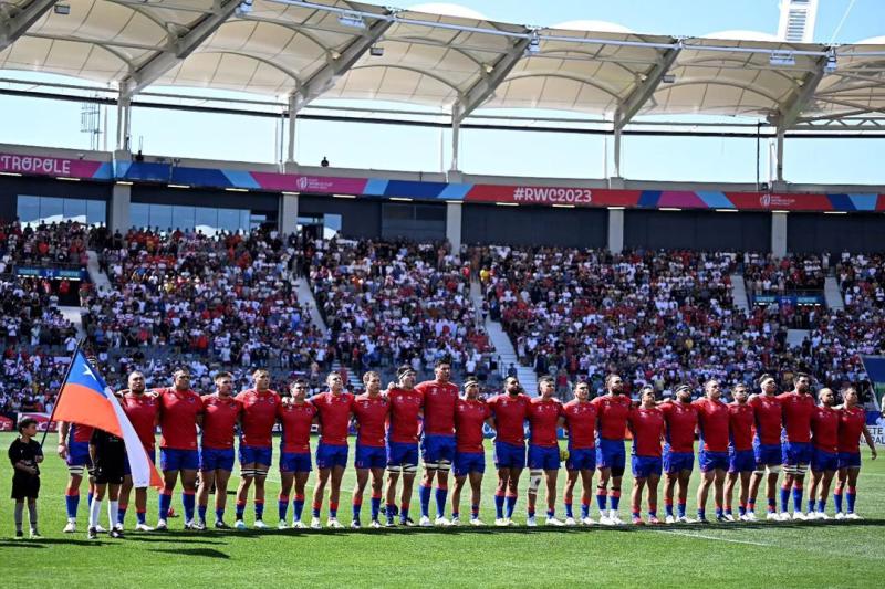 Chile en el Mundial de Rugby - Créditos: Federación