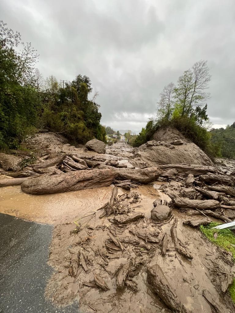 Carabineros de Chile - Aluvión en Los Ríos