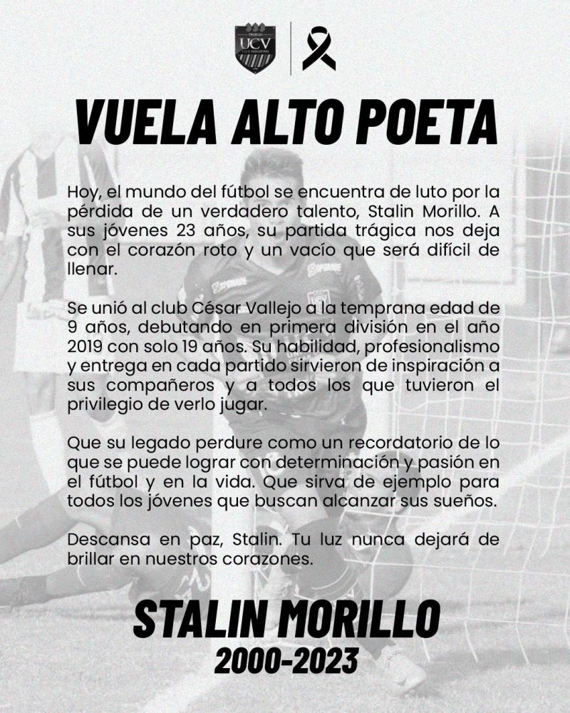 El mensaje de UCV por Stalin Morillo