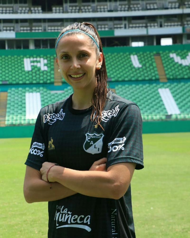 Isidora Hernández viene de jugar por Deportivo Cali en Colombia. Imagen: Instagram.