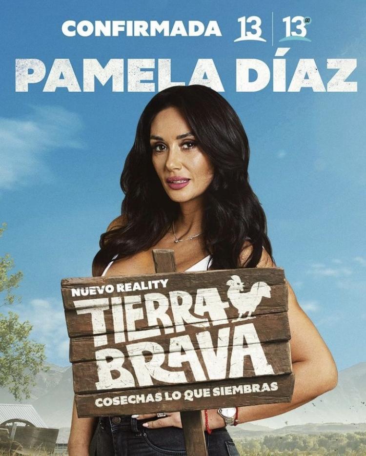 Canal 13 - Pamela Díaz estará en "Tierra Brava"