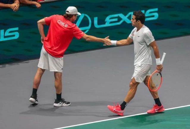Chile buscará seguir con los triunfos en Copa Davis ante el equipo italiano. / Foto: @federaciondetenis