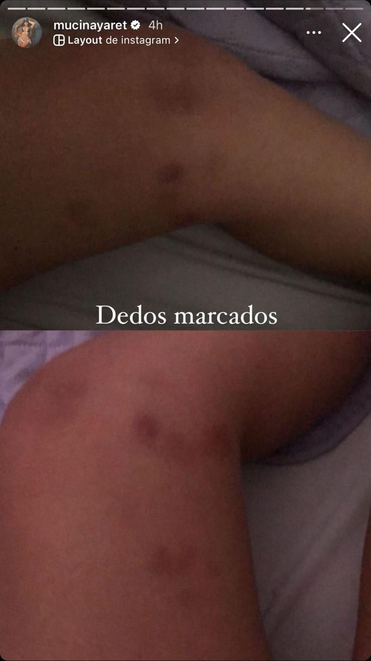 Nayaret Muci se lanzó contra Erick Pulgar a través de redes sociales - Créditos: Instagram
