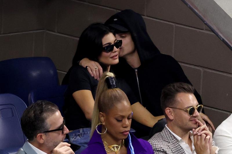 AFP - Kylie Jenner y Timothée Chalamet en el Us Open.