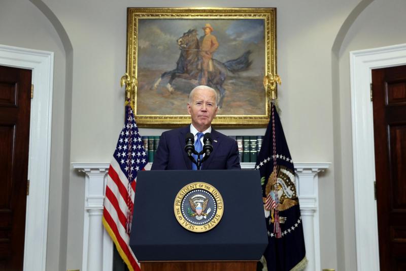 AFP - Biden en un discurso en la Casa Blanca, Septiembre 2023.
