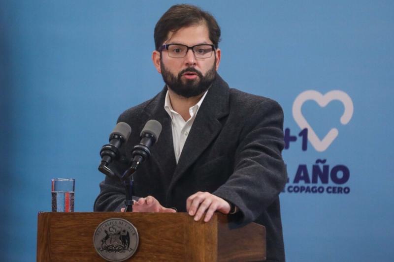 Agencia Uno - Presidente, Gabriel Boric