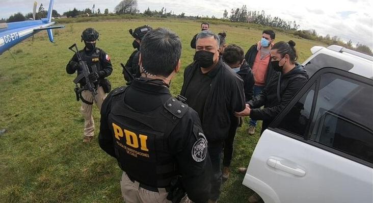 Agencia Uno - Detención de Héctor Llaitul